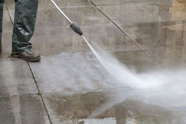 Concrete Power Washing in Round Rock