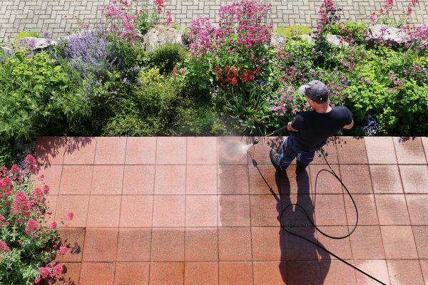 Patio Power Washing in Round Rock