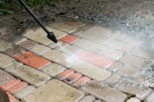 Pavers Power Washing in Round Rock