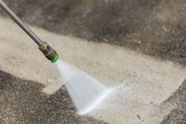 Concrete Patio Cleaning in Round Rock