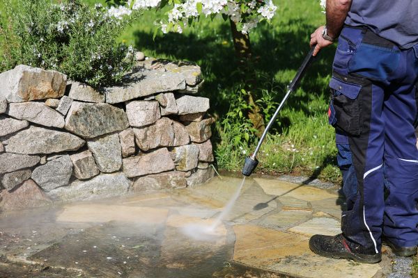 Stone Pressure Washing in Round Rock
