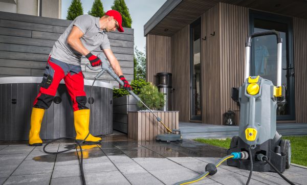 Concrete Patio Washing in Round Rock