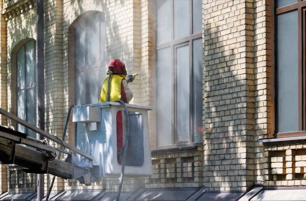 Brick Facade Cleaning in Round Rock