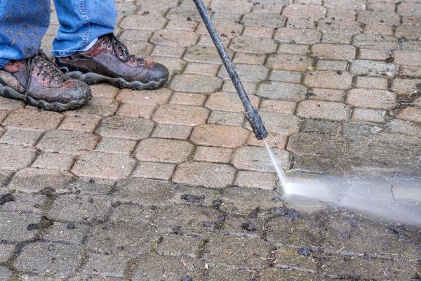 Stone Patio Cleaning in Round Rock